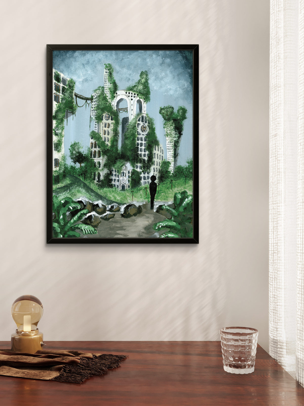 "where is my office now?" Print artystyczny na papierze satynowym 350 g/m²