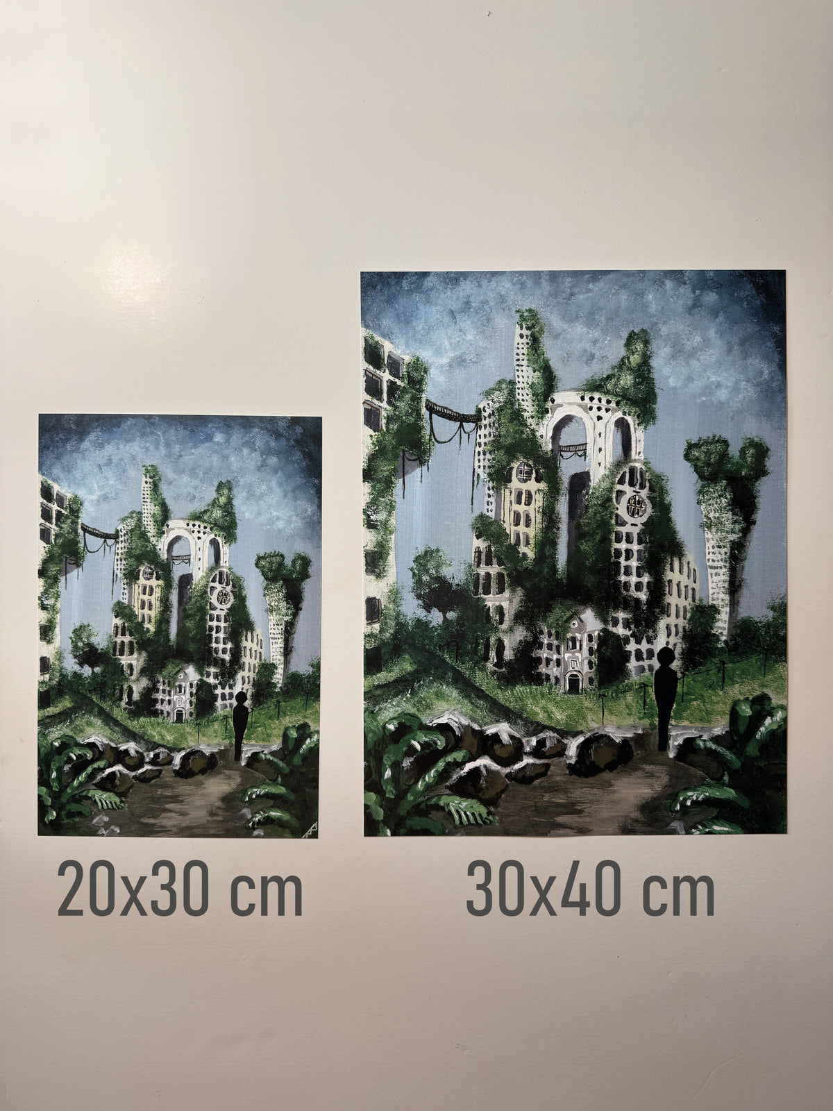 "where is my office now?" Print artystyczny na papierze satynowym 350 g/m²
