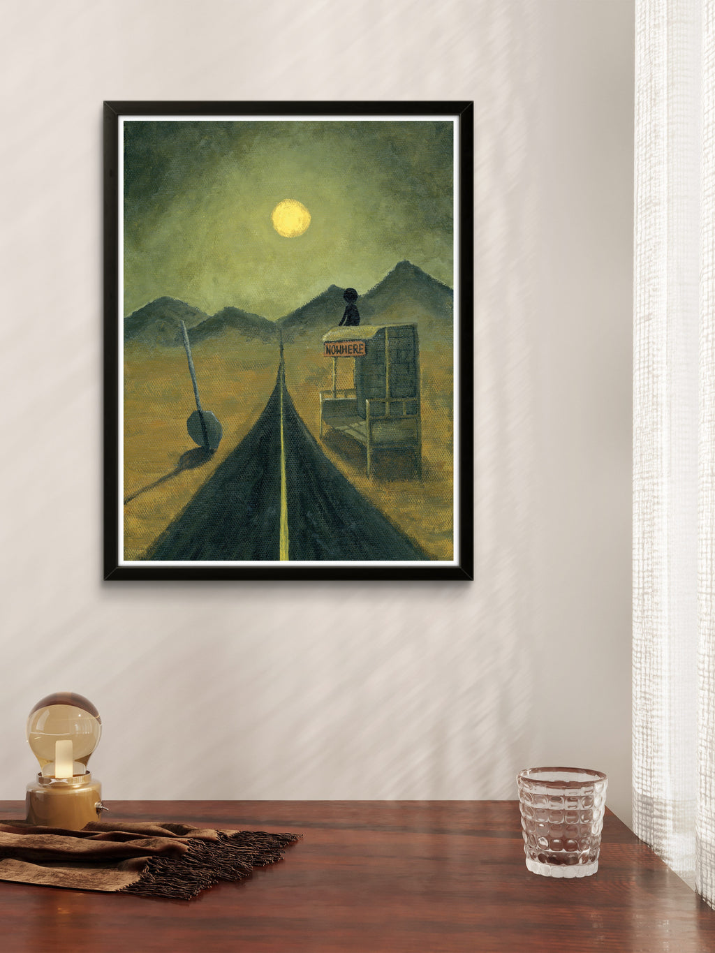 "don't forget your backpack" Print artystyczny na papierze satynowym 350 g/m²