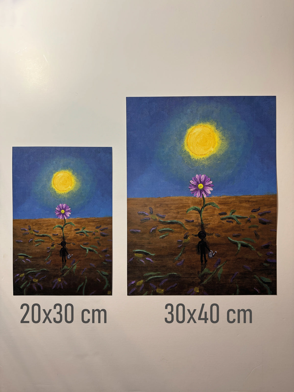 "i won't let you go" Print artystyczny na papierze satynowym 350 g/m²