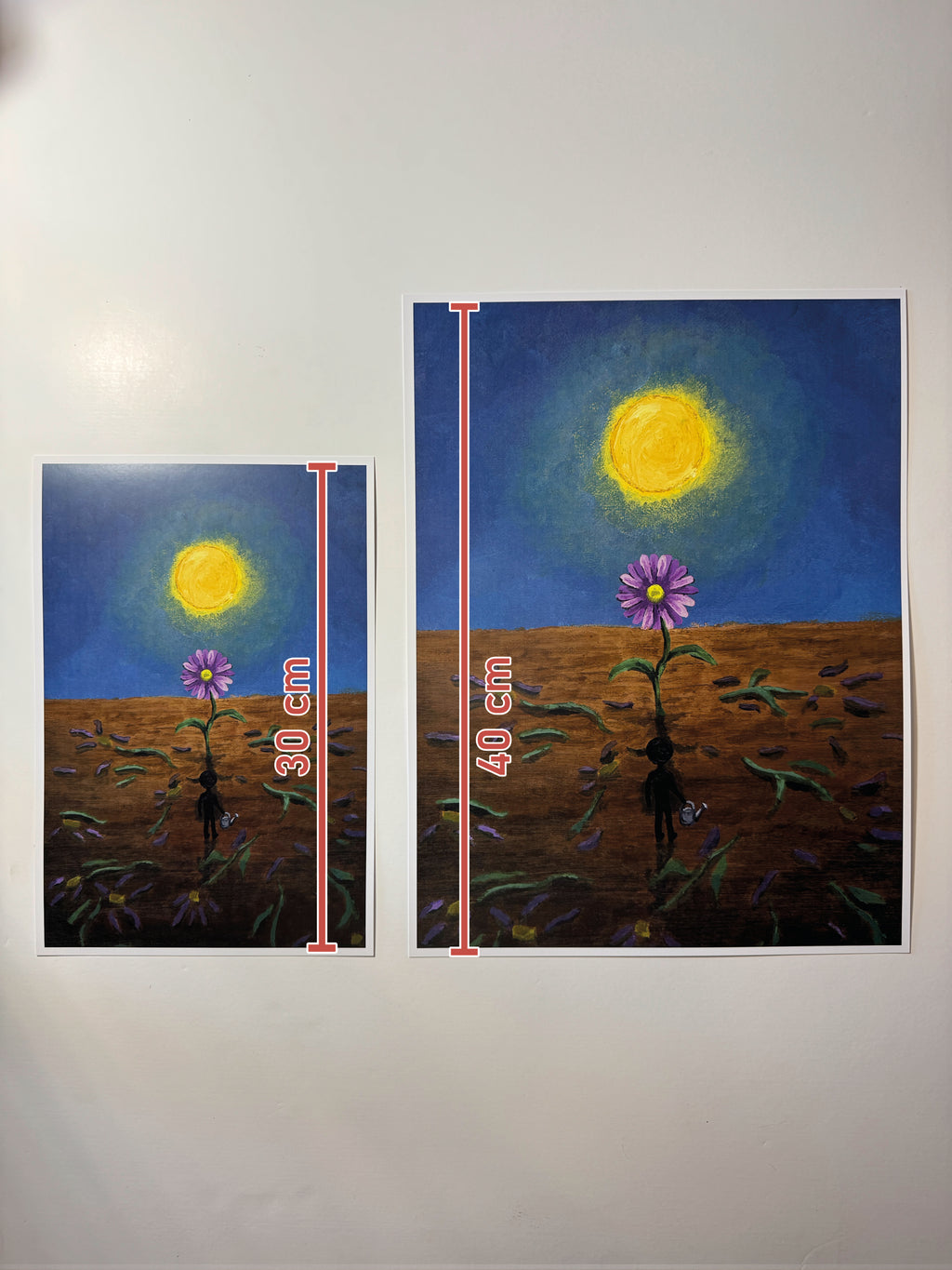 "i won't let you go" Print artystyczny na papierze satynowym 350 g/m²