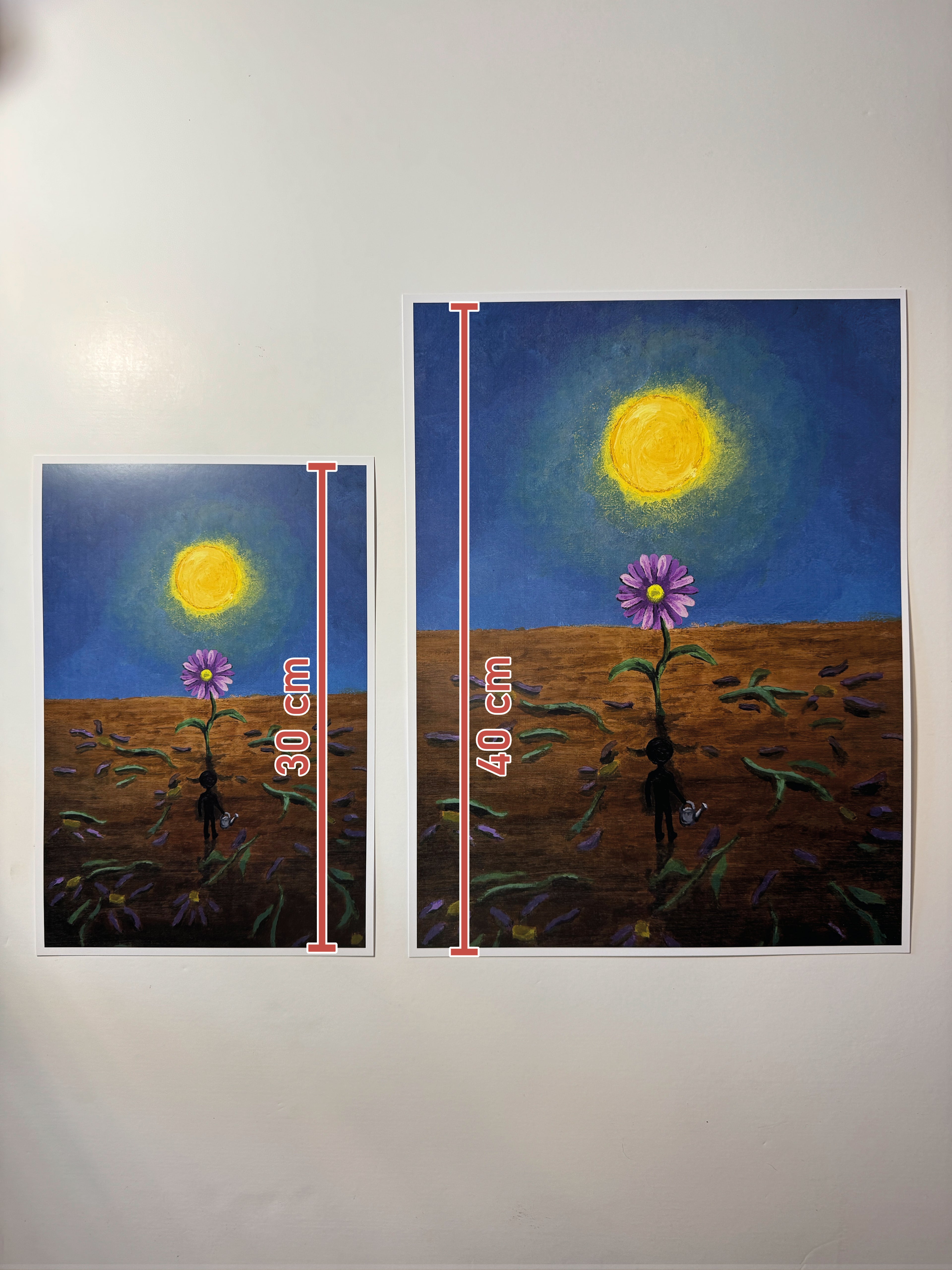 "i won't let you go" Print artystyczny na papierze satynowym 350 g/m²