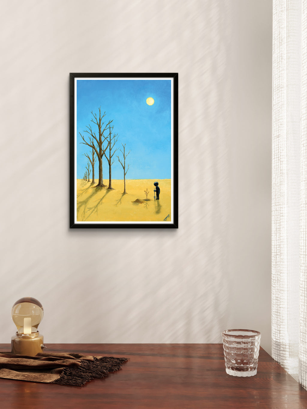 "one year older" Print artystyczny na papierze satynowym 350 g/m²