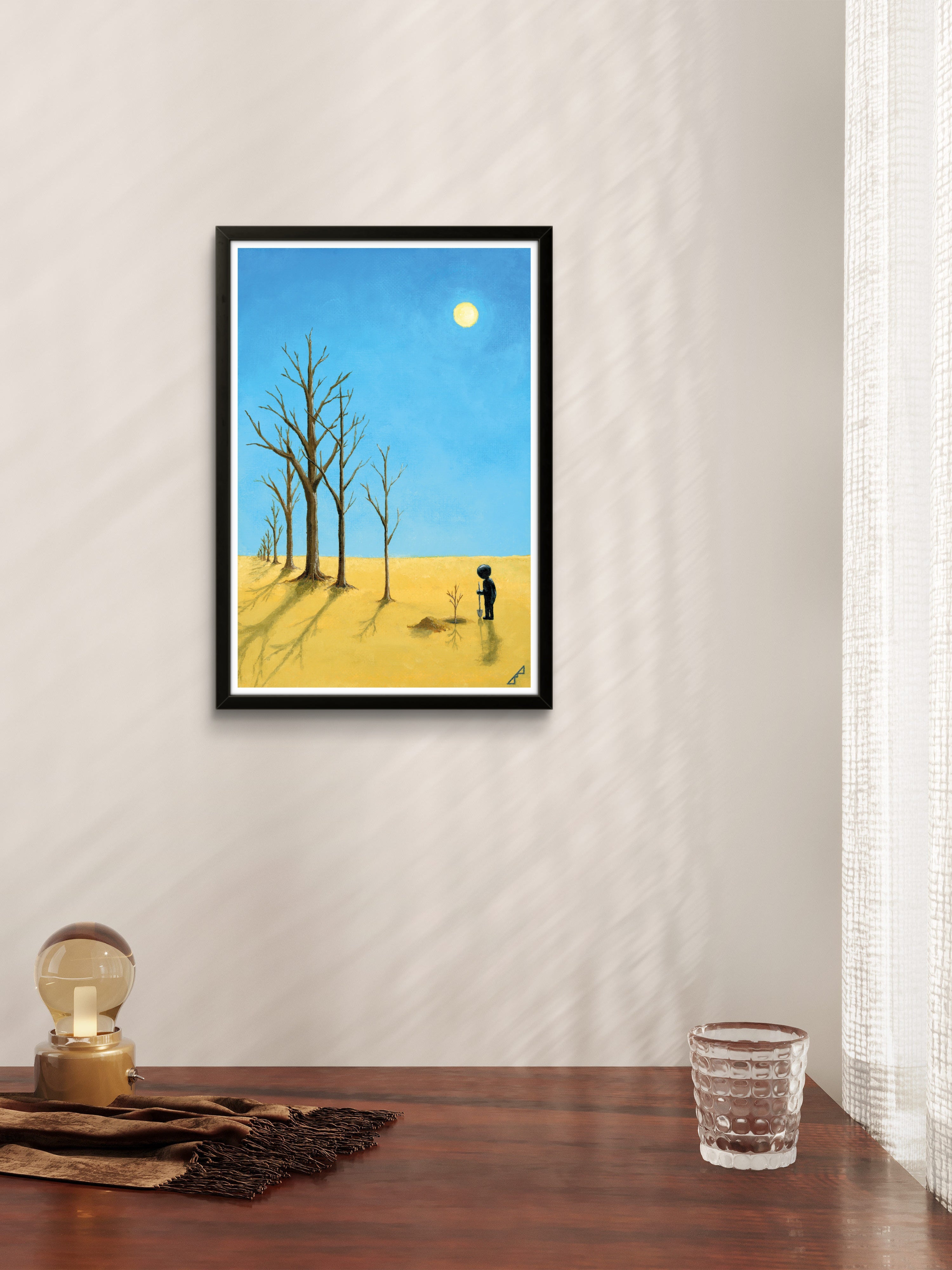 "one year older" Print artystyczny na papierze satynowym 350 g/m²