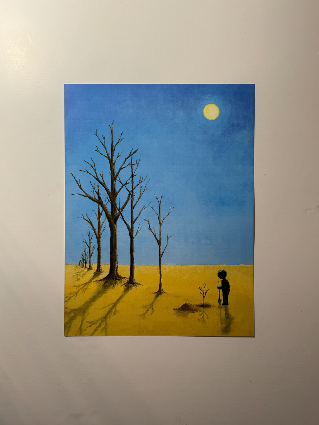 "one year older" Print artystyczny na papierze satynowym 350 g/m²