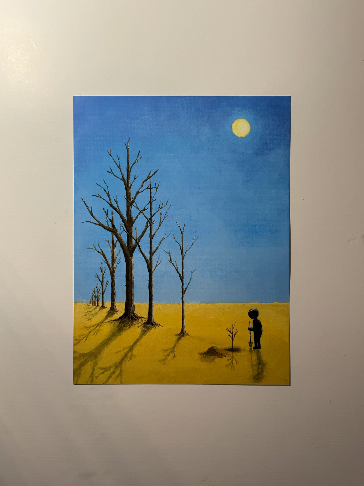 "one year older" Print artystyczny na papierze satynowym 350 g/m²