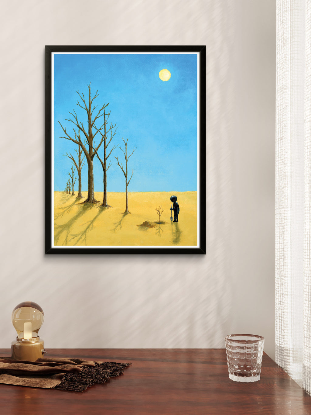 "one year older" Print artystyczny na papierze satynowym 350 g/m²