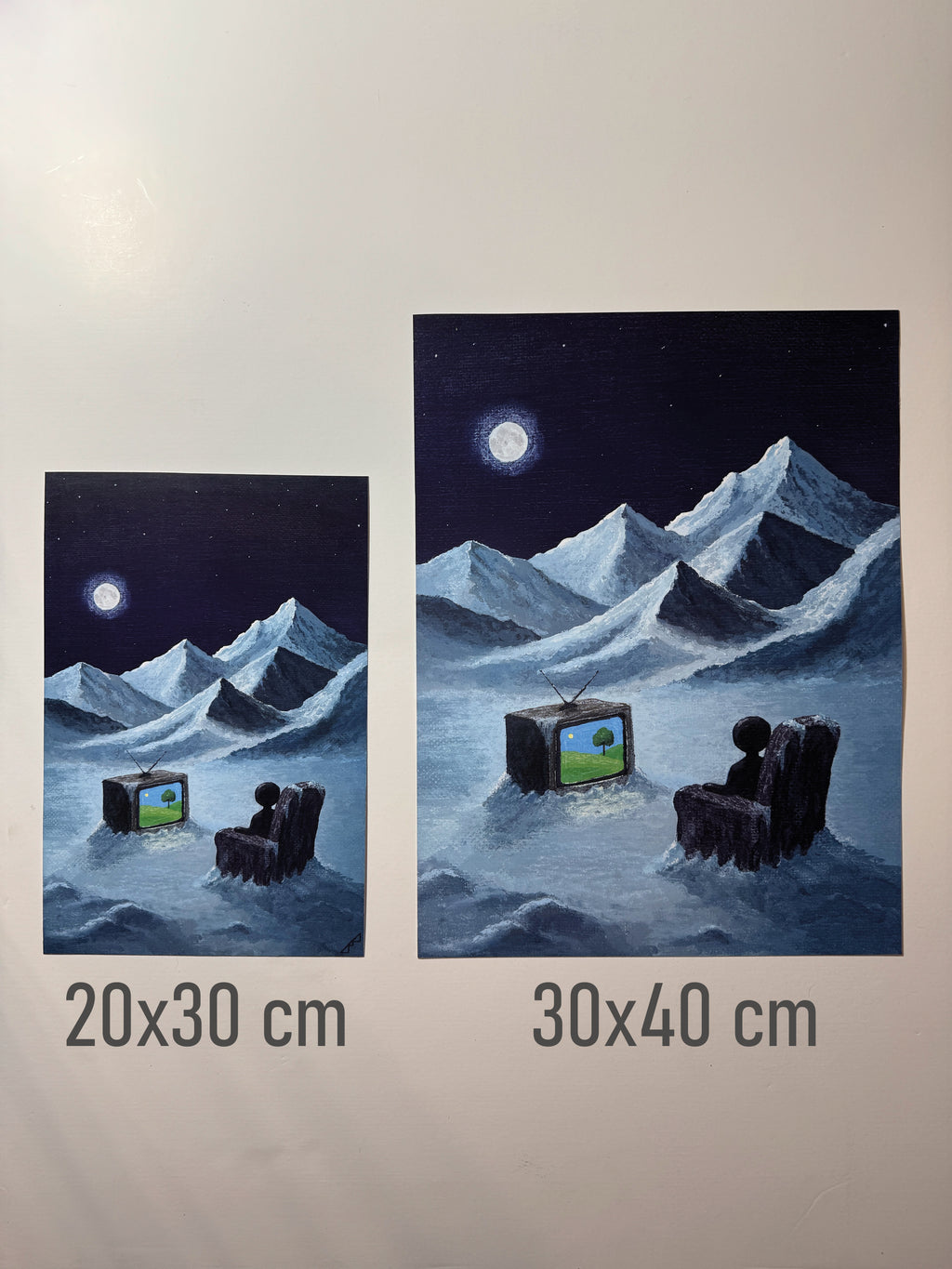 "haven't seen this episode yet" Print artystyczny na papierze satynowym 350 g/m²