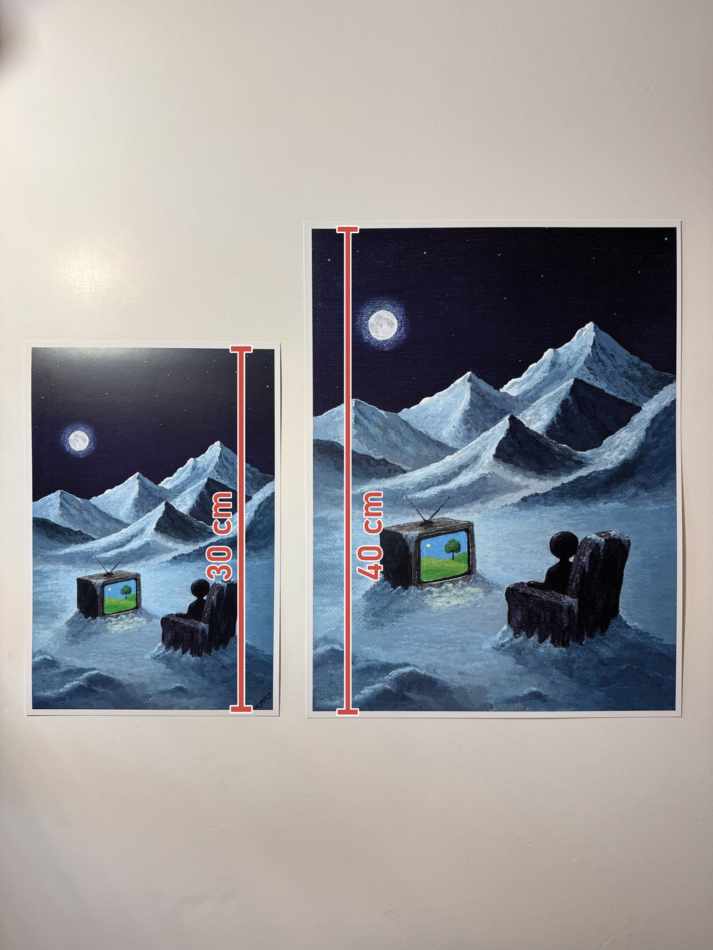 "haven't seen this episode yet" Print artystyczny na papierze satynowym 350 g/m²