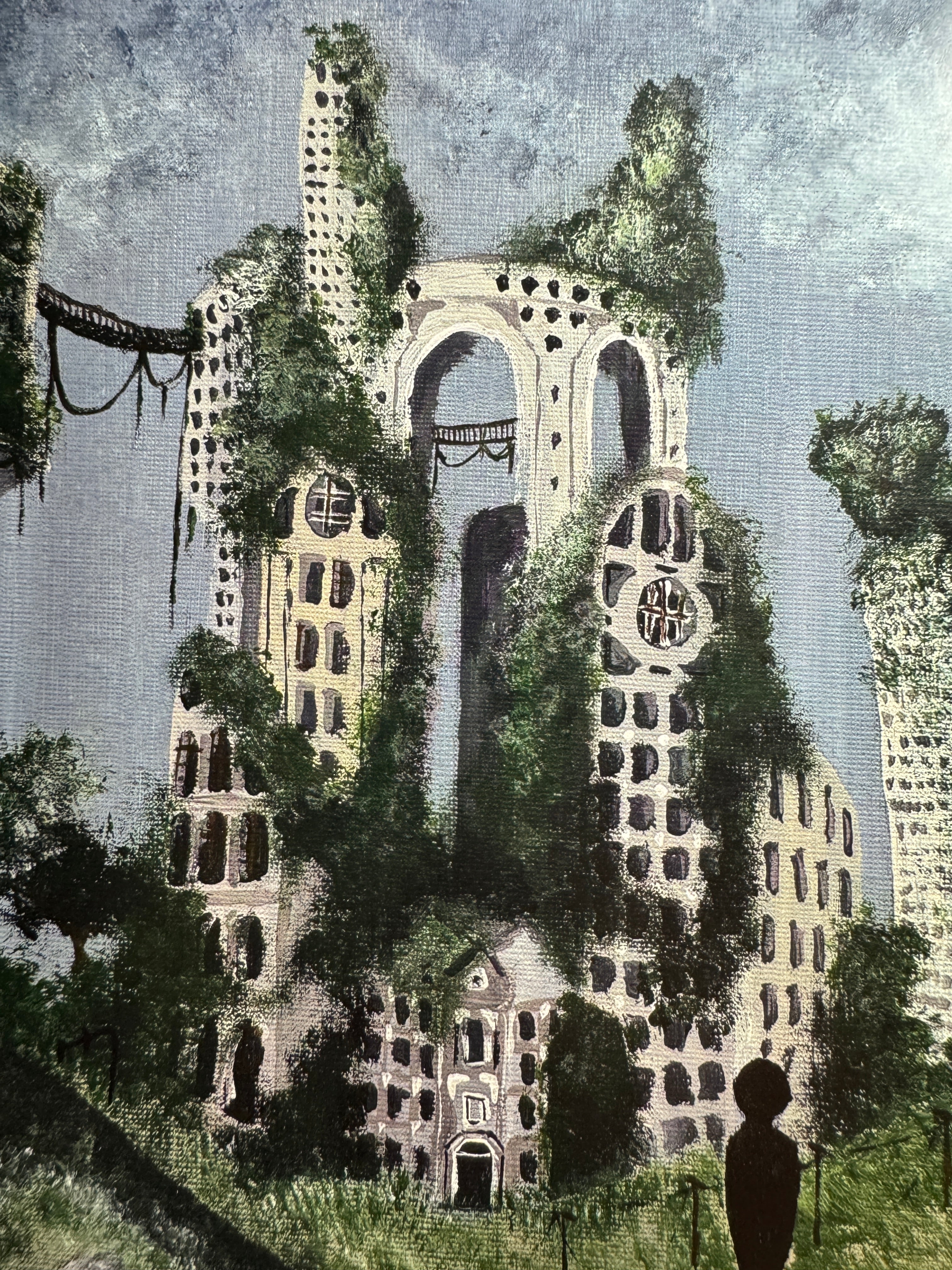 "where is my office now?" Print artystyczny na papierze satynowym 350 g/m² 20x30 cm