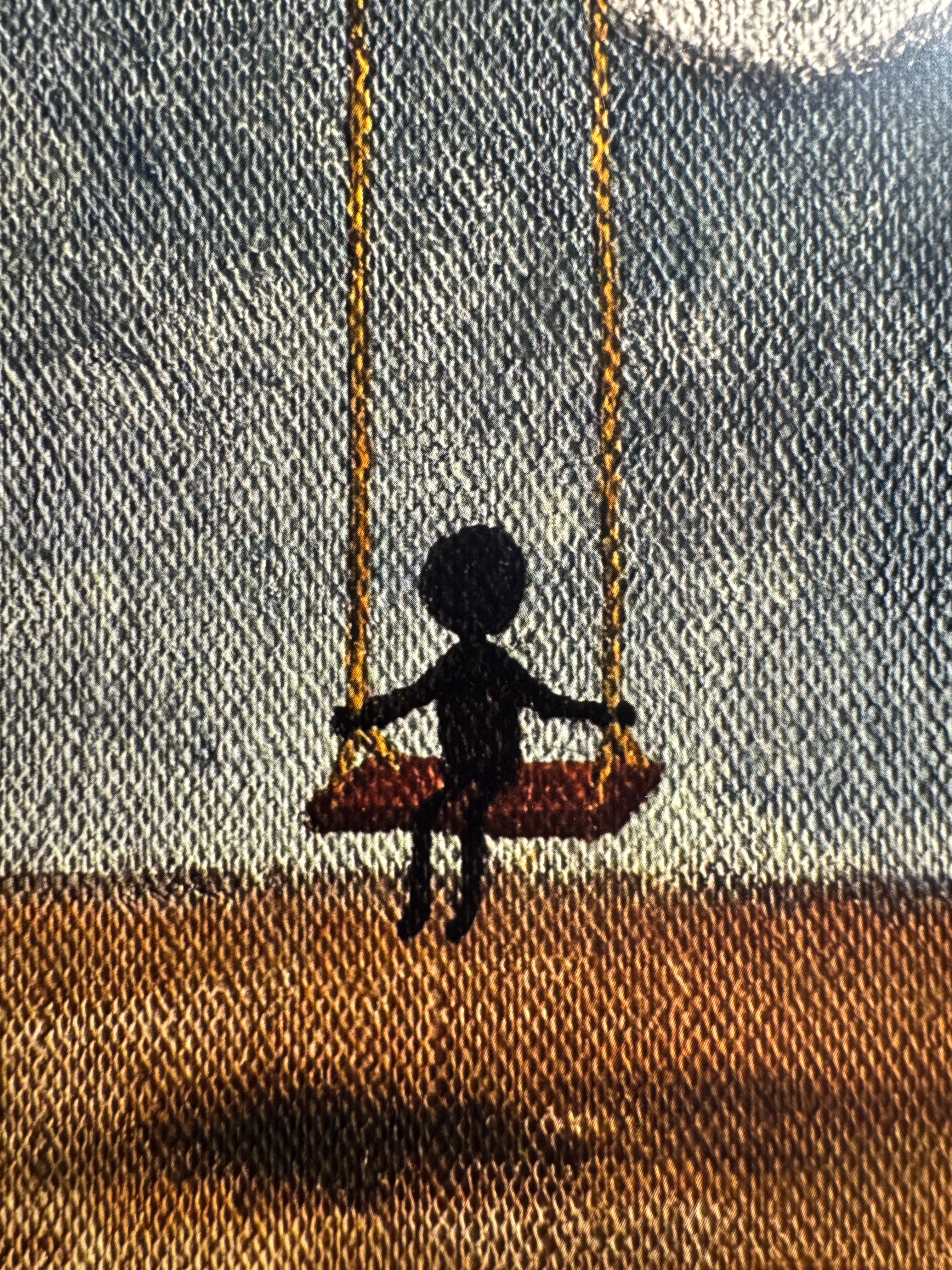 "only the wind stayed with me" Print artystyczny na papierze satynowym 350 g/m² 20x30 cm
