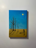 "one year older" Obraz akrylowy na płótnie lnianym 20x30cm