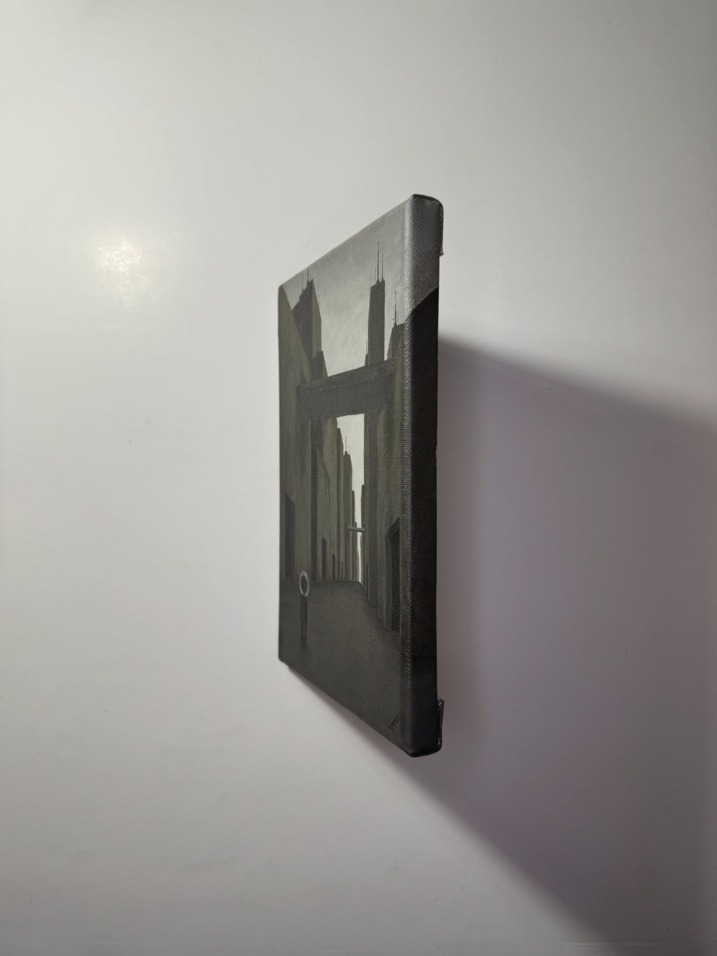 "Limbo is currently unavailable" Obraz akrylowy na płótnie lnianym 20x30cm