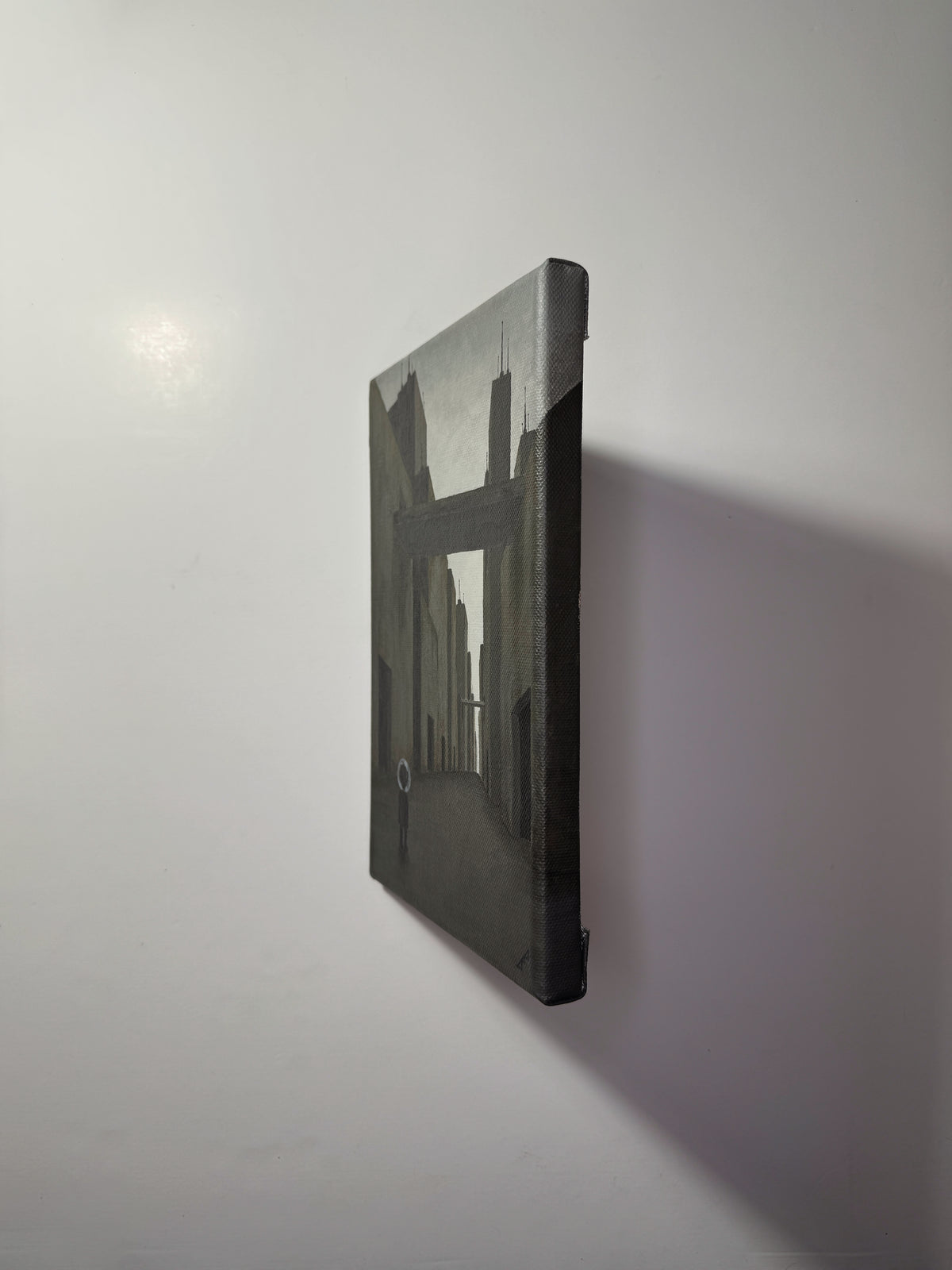 "Limbo is currently unavailable" Obraz akrylowy na płótnie lnianym 20x30cm