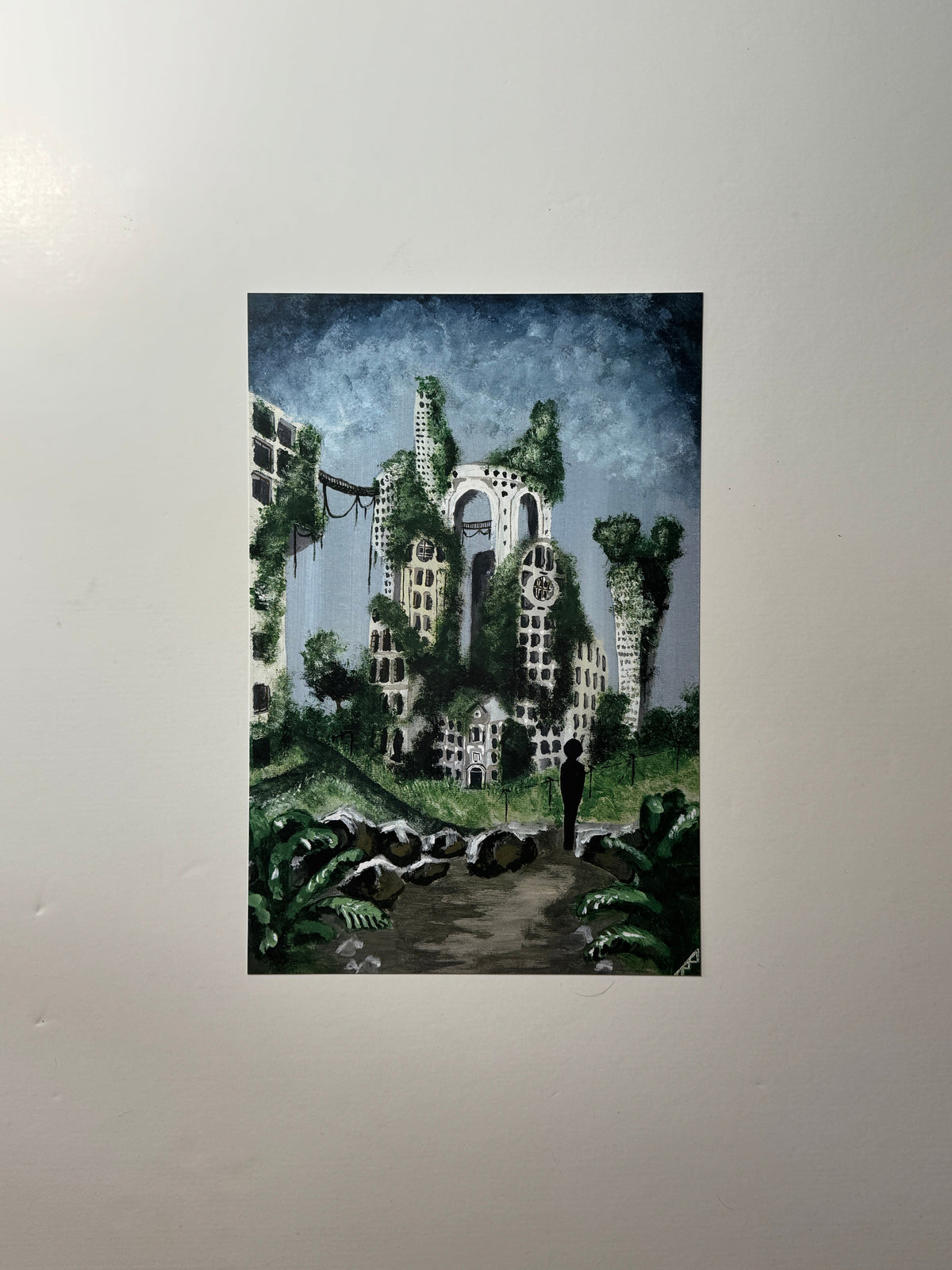 "where is my office now?" Print artystyczny na papierze satynowym 350 g/m²