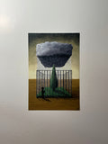 "who is truly the prisoner?" Print artystyczny na papierze satynowym 350 g/m²
