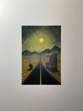"don't forget your backpack" Print artystyczny na papierze satynowym 350 g/m²