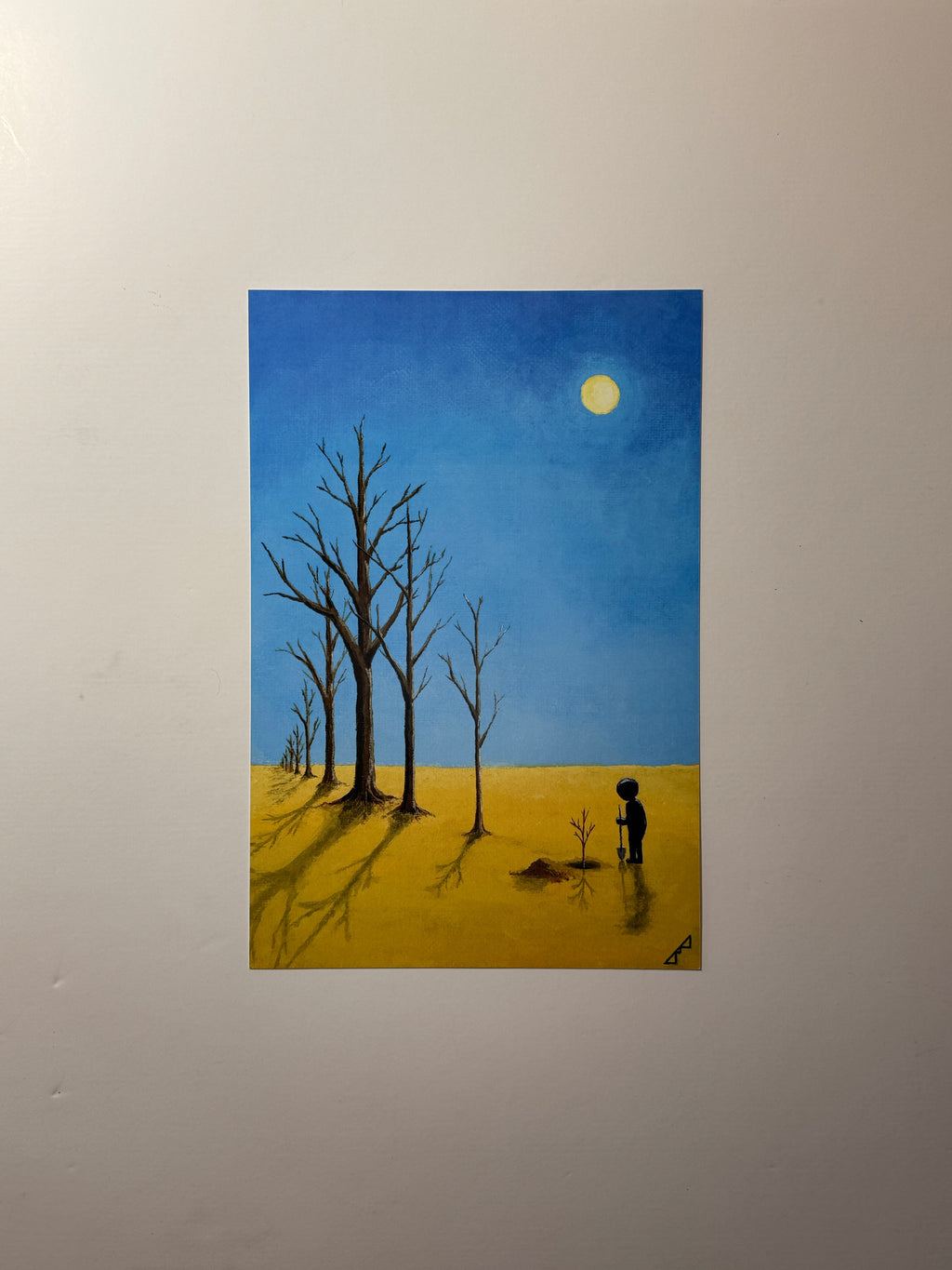 "one year older" Print artystyczny na papierze satynowym 350 g/m²