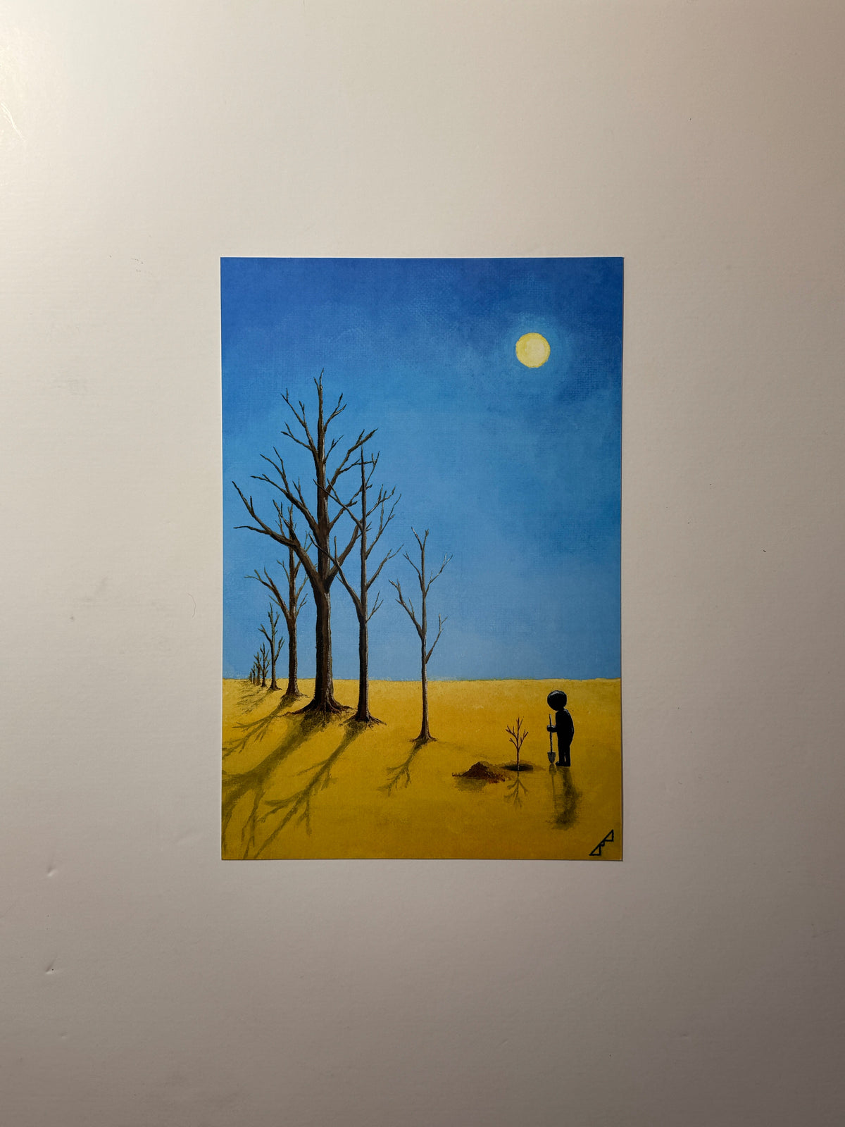 "one year older" Print artystyczny na papierze satynowym 350 g/m²