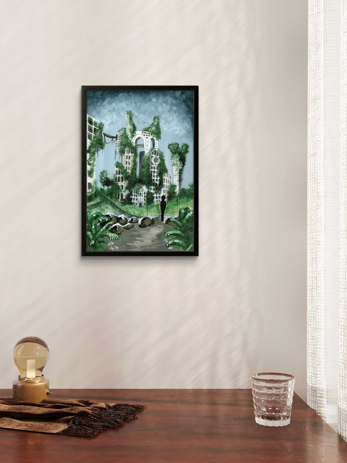 "where is my office now?" Print artystyczny na papierze satynowym 350 g/m²