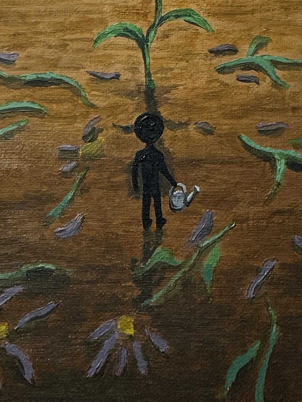 "i won't let you go" Obraz akrylowy na płótnie lnianym 20x30cm