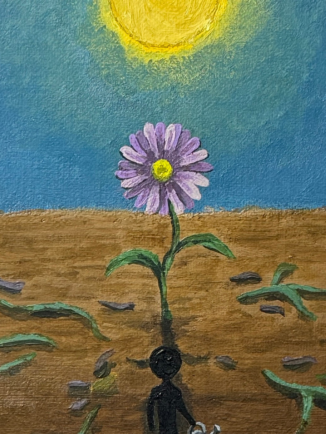 "i won't let you go" Obraz akrylowy na płótnie lnianym 20x30cm