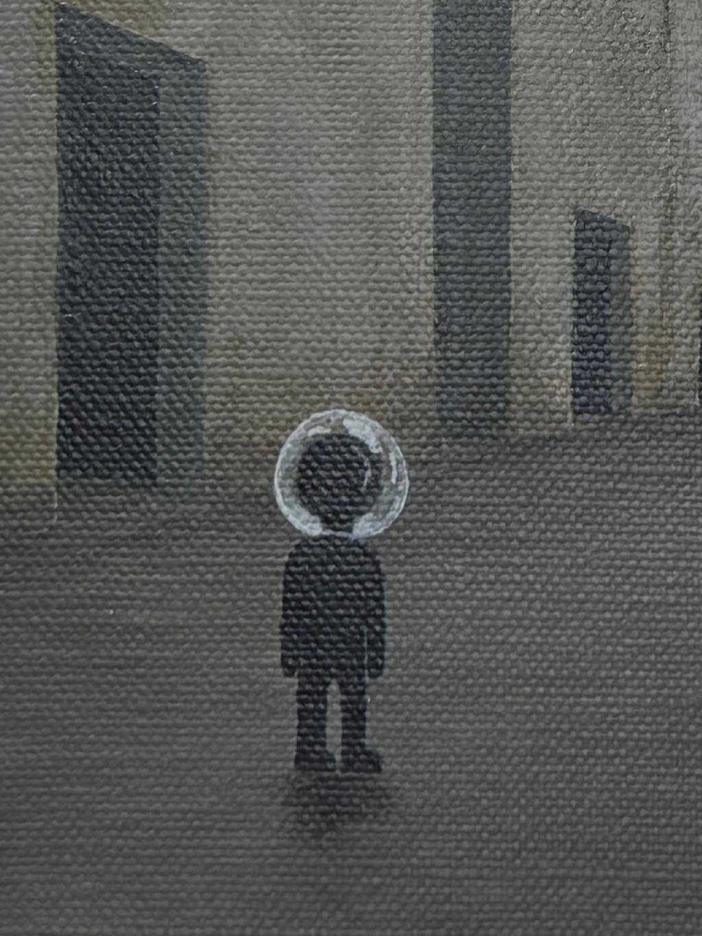 "Limbo is currently unavailable" Obraz akrylowy na płótnie lnianym 20x30cm